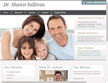 Tablet Screenshot of drshawnsullivan.com